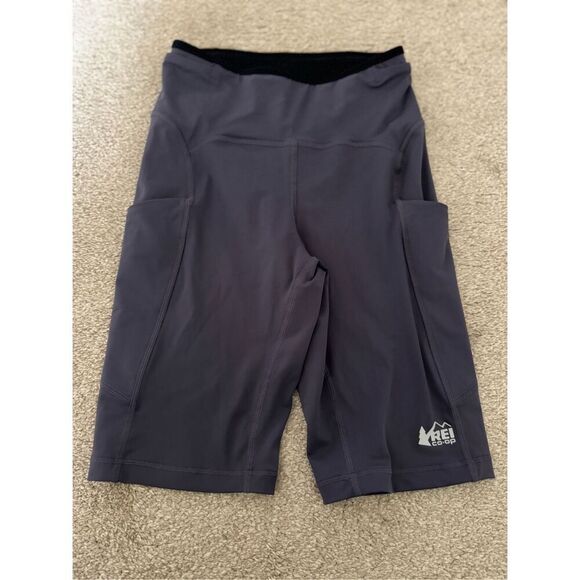 REI Swiftland 9" Running Short Tights Women’s Size Small With Pockets- NWOT - Picture 1 of 8